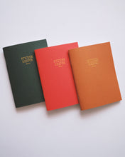 Load image into Gallery viewer, Sticker Keeper ◍ Pocket A6 Size (Camel with Gold Foil)