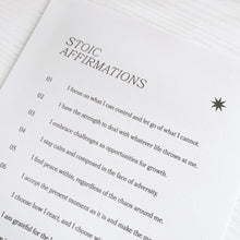 Load image into Gallery viewer, Stoic Affirmations Print