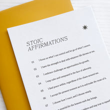 Load image into Gallery viewer, Stoic Affirmations Print