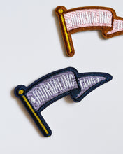 Load image into Gallery viewer, B-GRADE: Journaling Club Flag Stick-On Embroidered Patches