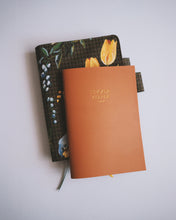 Load image into Gallery viewer, Sticker Keeper ◍ Pocket A6 Size (Camel with Gold Foil)