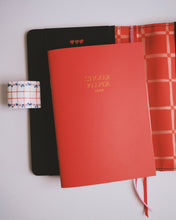 Load image into Gallery viewer, Sticker Keeper ◍ Pocket A6 Size (Cherry Red with Gold Foil)