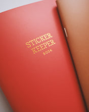 Load image into Gallery viewer, Sticker Keeper ◍ Travel Size (Cherry Red with Gold Foil)