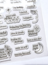 Load image into Gallery viewer, Daily Check-In Clear Stamp Sheet