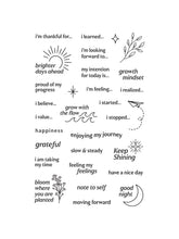 Load image into Gallery viewer, Daily Check-In Clear Stamp Sheet