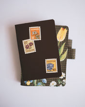 Load image into Gallery viewer, Stamps Dark Brown ✺ A6 Pocket Journal