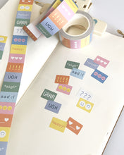 Load image into Gallery viewer, Emote π Kiss-Cut Label Sticker Roll