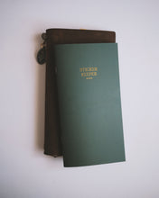 Load image into Gallery viewer, Sticker Keeper ◍ Travel Size (Forest Green with Gold Foil)