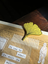 Load image into Gallery viewer, Ginkgo Leaf Journal Clip
