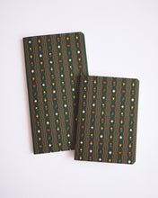 Load image into Gallery viewer, Wallpaper Green ✺ A6 Pocket Journal
