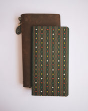 Load image into Gallery viewer, Wallpaper Green ✺ Travel-sized Journal