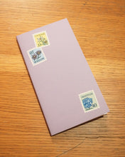 Load image into Gallery viewer, Stamps Lilac ✺ Travel-sized Journal | New Version