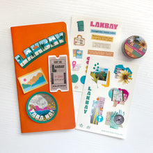 Load image into Gallery viewer, Lakbay Journal Set: Thoughtful Travel Notes | Sunny Stoic Studio x Nica Cosio
