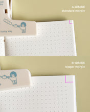 Load image into Gallery viewer, Gingham Brown Cream ✺ A6 Pocket Journal