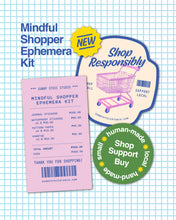 Load image into Gallery viewer, Mindful Shopper Ephemera Kit ๐