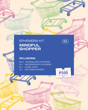 Load image into Gallery viewer, Mindful Shopper Ephemera Kit ๐