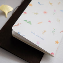 Load image into Gallery viewer, Nature Walk Pearl ✺ Travel-sized Journal