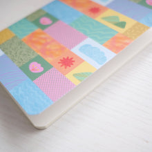 Load image into Gallery viewer, Rainbow Quilt ✺ A6 Pocket Journal