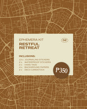 Load image into Gallery viewer, Restful Retreat Ephemera Kit ๐