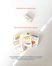 Load image into Gallery viewer, PLAY π Kiss-Cut Washi Tape (Pre-Cut Sticker Roll)