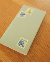 Load image into Gallery viewer, Stamps Seafoam ✺ Travel-sized Journal | New Version