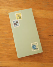Load image into Gallery viewer, Stamps Seafoam ✺ Travel-sized Journal | New Version
