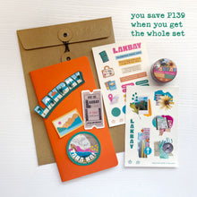 Load image into Gallery viewer, Lakbay Journal Set: Thoughtful Travel Notes | Sunny Stoic Studio x Nica Cosio