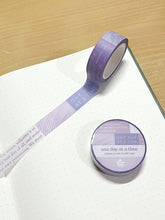 Load image into Gallery viewer, One Day at a Time Washi Tape