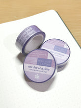 Load image into Gallery viewer, One Day at a Time Washi Tape