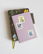 Load image into Gallery viewer, Stamps Lilac ✺ A6 Pocket Journal | New Version
