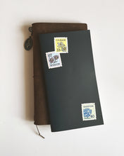 Load image into Gallery viewer, Stamps Navy ✺ Travel-sized Journal | New Version