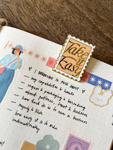 Load image into Gallery viewer, Take It Easy Stamp Journal Clip