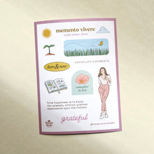Load image into Gallery viewer, Memento Washi Sticker Sheets