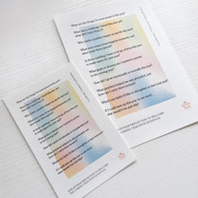 Load image into Gallery viewer, *Limited Edition* Year-End Journal Prompts Print