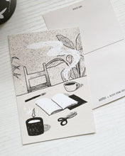 Load image into Gallery viewer, Sestras x Sunny Stoic Studio | Stillwood Solace Candle + Journal Kit ✷
