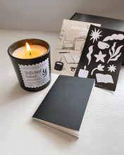 Load image into Gallery viewer, Sestras x Sunny Stoic Studio | Stillwood Solace Candle + Journal Kit ✷
