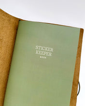 Load image into Gallery viewer, Sticker Keeper  ◍ Travel Size (Olive)
