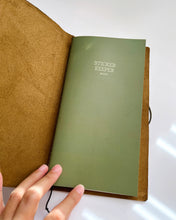 Load image into Gallery viewer, Sticker Keeper  ◍ Travel Size (Olive)
