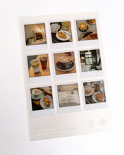 Load image into Gallery viewer, Coffee Date Polaroid Sticker Sheet
