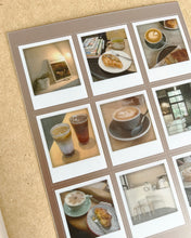 Load image into Gallery viewer, Coffee Date Polaroid Sticker Sheet
