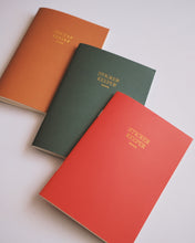 Load image into Gallery viewer, Sticker Keeper  ◍ Pocket A6 Size (Cherry Red with Gold Foil)
