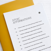 Load image into Gallery viewer, Stoic Affirmations Print
