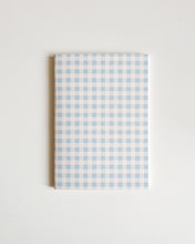Load image into Gallery viewer, Gingham Pink Blue ✺ A6 Pocket Journal
