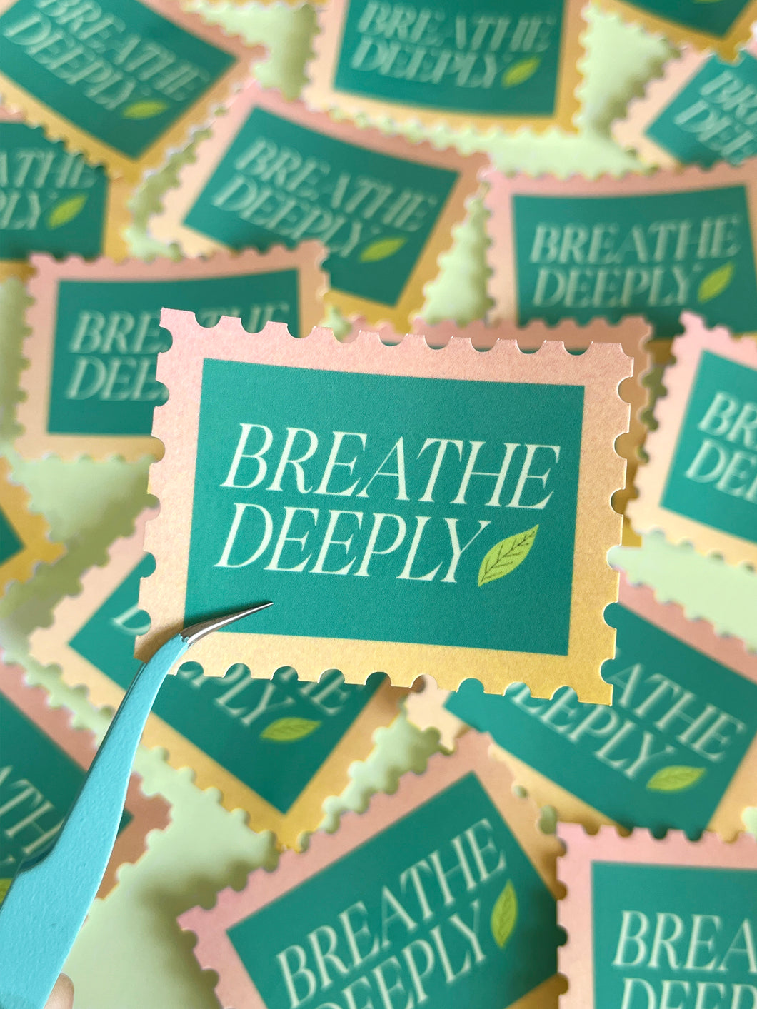 Breathe Deeply ✧ Sticker Flake