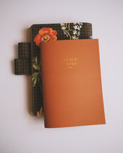 Load image into Gallery viewer, Sticker Keeper  ◍ Pocket A6 Size (Camel with Gold Foil)
