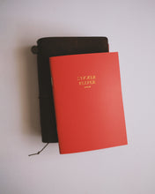 Load image into Gallery viewer, Sticker Keeper  ◍ Passport Size (Cherry Red with Gold Foil)
