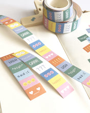 Load image into Gallery viewer, Emote 🎈 Kiss-Cut Label Sticker Roll
