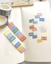 Load image into Gallery viewer, Emote 🎈 Kiss-Cut Label Sticker Roll
