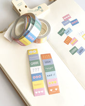 Load image into Gallery viewer, Emote 🎈 Kiss-Cut Label Sticker Roll
