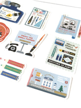 Load image into Gallery viewer, [SAMPLER] Eric Small Things Washi Sticker Flakes with Gold Foil

